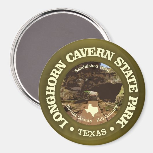 Longhorn Cavern SP Magnet (Vorderseite/Rückseite)