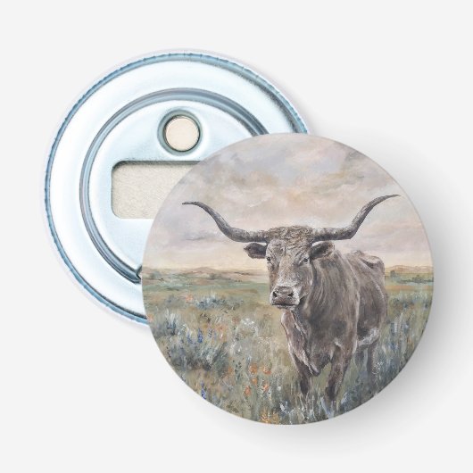 "Longhorn" Flaschenöffner (Vorderseite)