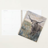 "Longhorn" handbemalt Planer (Anzeige)