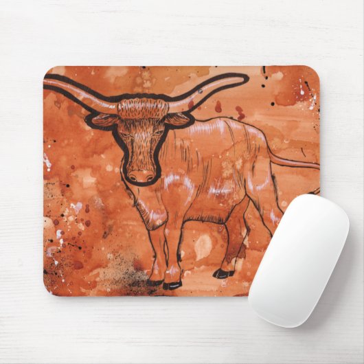 Longhorn II Mousepad (Mit Mouse)