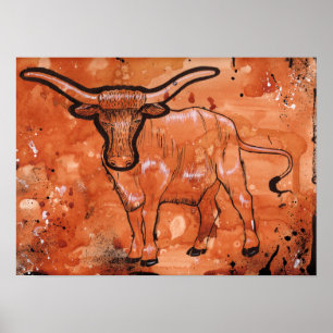 Longhorn-II-Poster Poster