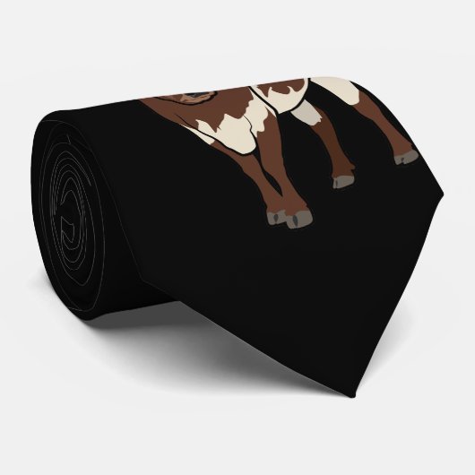 Longhorn Krawatte (Gerollt)