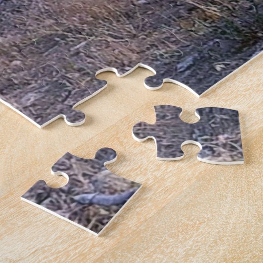 Longhorn Kuh in der Weide Puzzle (Seite)