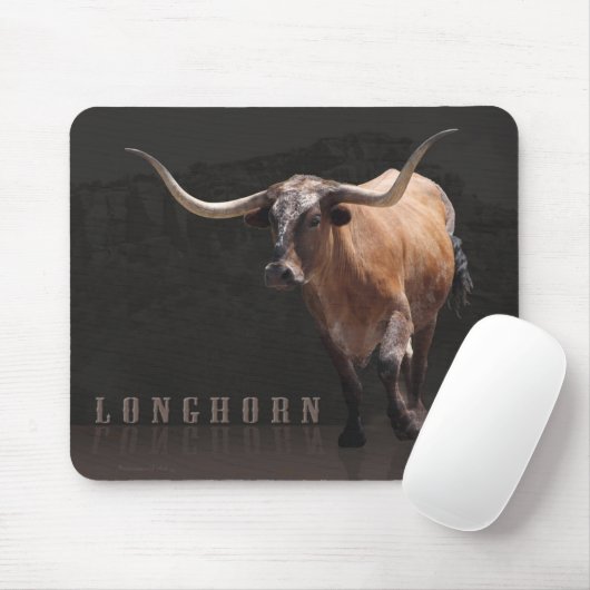 Longhorn-Land Mousepad (Mit Mouse)