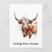 Longhorn Legacy, Brauch Postkarte (Vorderseite)
