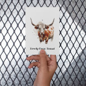 Longhorn Legacy, Brauch Postkarte
