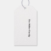 Longhorn Legacy, custom   Geschenkanhänger (Rückseite)