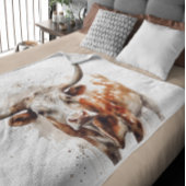 Longhorn Legacy Fleecedecke