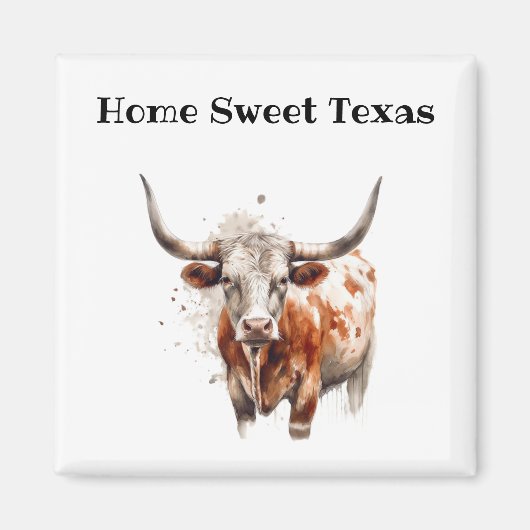 Longhorn Legacy, individuell Magnet (Vorne)