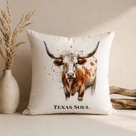 Longhorn Legacy Western Ranch Akzent Kissen
