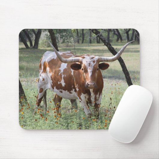 Longhorn Mousepad (Mit Mouse)