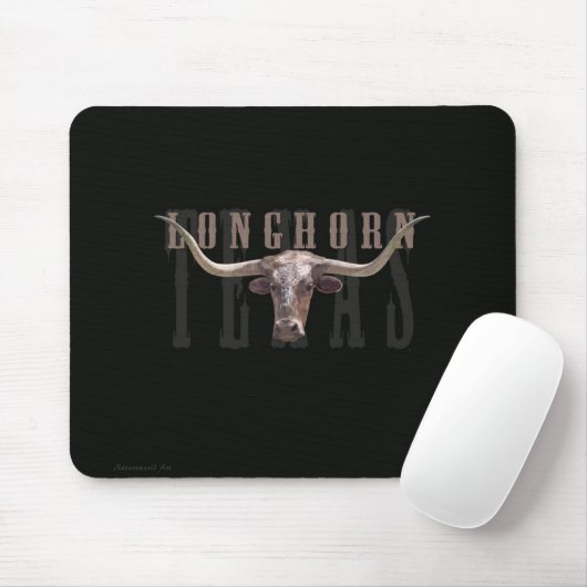 Longhorn Mousepad (Mit Mouse)