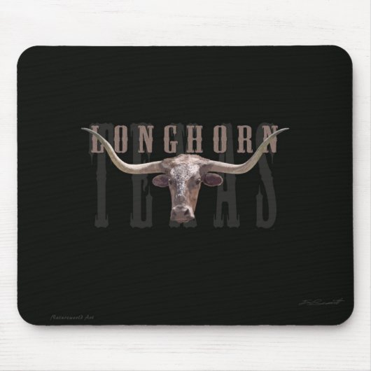 Longhorn Mousepad (Vorne)