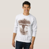 Longhorn Ranch Texas Brown & Tan Sweatshirt (Vorne ganz)