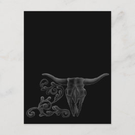 "Longhorn-Rolle-" Einladung