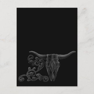 "Longhorn-Rolle-" Einladung