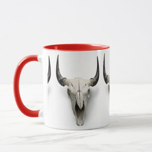 Longhorn-Schädel Tasse (Links)