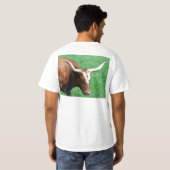 Longhorn-T - Shirt (Schwarz voll)