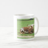 Longhorn-Tasse Kaffeetasse (VorderseiteRechts)