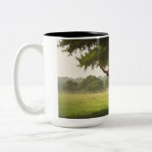 Longhorn-Tasse Zweifarbige Tasse (Links)