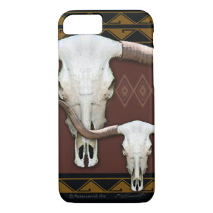 Longhorn-Western-Schädel iPhone 7 Fall Case-Mate iPhone Hülle