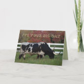 Longhorn Your Day-customize Karte (Vorderseite)