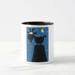 Longhorn-Ziege-Tasse Tasse