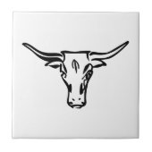 Longhorns Fliese (Vorderseite)