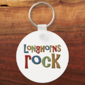 Longhorns Rock Schlüsselanhänger (Vorderseite)