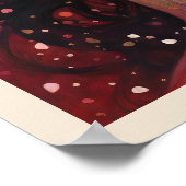 Longing für die Liebe Valentine's Day Art Print Poster (Ecke)