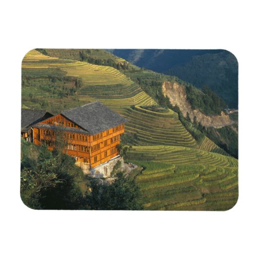 Longji, Provinz Guangxi, China Magnet (Horizontal)