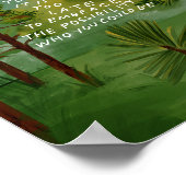 Longleaf Pine, Umarme die Möglichkeit Poster (Ecke)