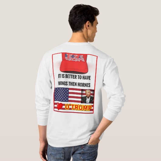 Longleeve Tromp Lover T - Shirt (Schwarz voll)