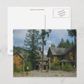 Longmire Inn am Berg Rainier Postkarte (Vorne/Hinten)