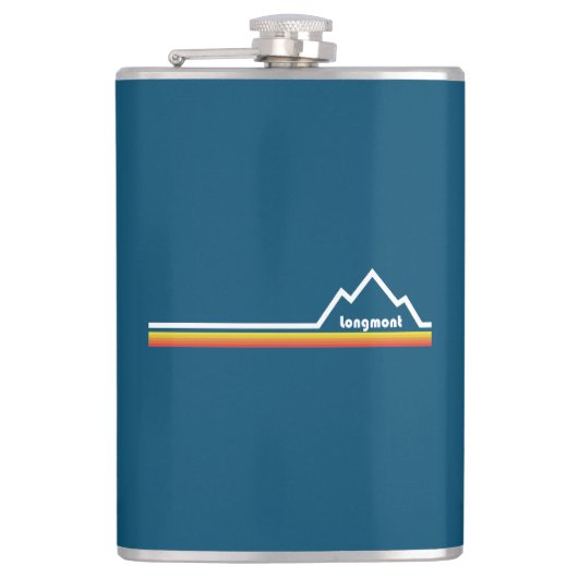 Longmont, Colorado Flachmann (Vorderseite)