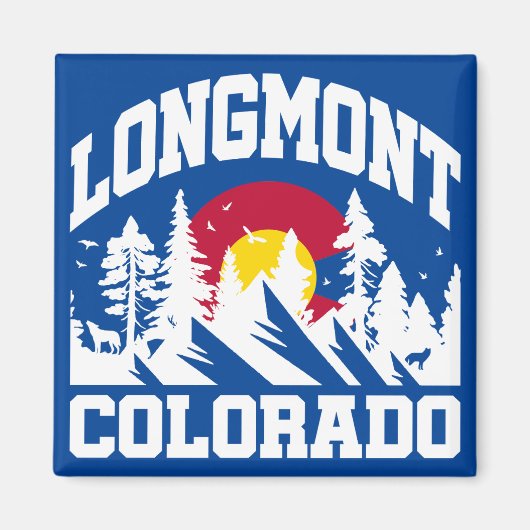 Longmont, Colorado Magnet (Vorne)