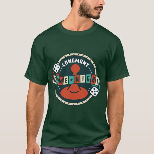 Longmont Game Night 1454 T-Shirt (Vorderseite)