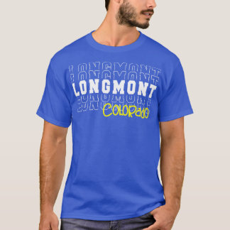 Longmont Stadt Colorado Longmont CO T-Shirt