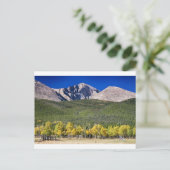 Longs Peak a Colorado Spielplatz Postkarte (Stehend Vorderseite)