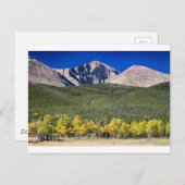 Longs Peak a Colorado Spielplatz Postkarte (Vorne/Hinten)
