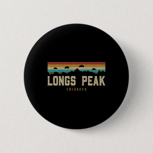 Longs Peak Berge Colorado Wandern Outdoor Mini Button
