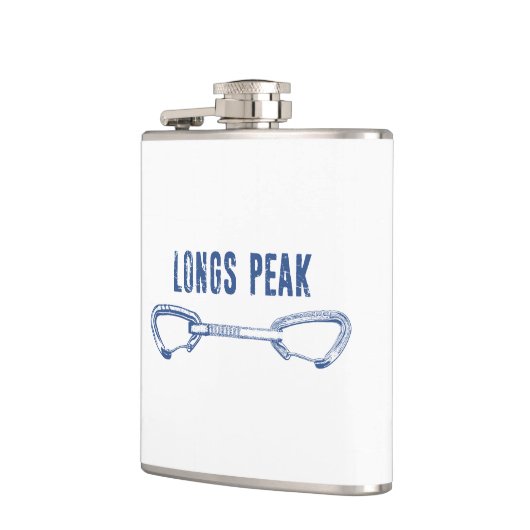 Longs Peak Colorado Klettern Schnellzug Flachmann (Links)