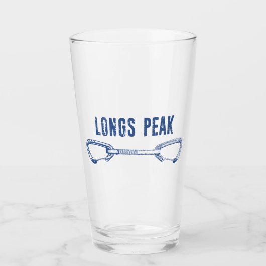 Longs Peak Colorado Klettern Schnellzug Glas (Vorderseite)