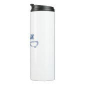 Longs Peak Colorado Klettern Schnellzug Thermosbecher (Nach rechts gedreht)