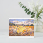 Long's Peak, Colorado, Malerei Postkarte (Stehend Vorderseite)
