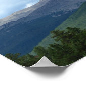 Longs Peak Colorado Matte Canvas Print Poster (Ecke)