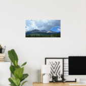 Longs Peak Colorado Matte Canvas Print Poster (Heimbüro)