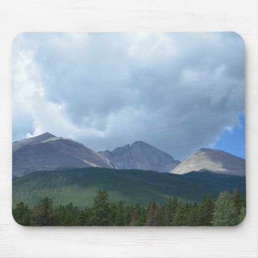 Longs Peak Colorado Mouse Pad Mousepad (Vorne)