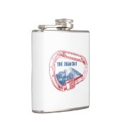 Longs Peak Diamond Rock Climbing Carabiner Flachmann (Rechts)