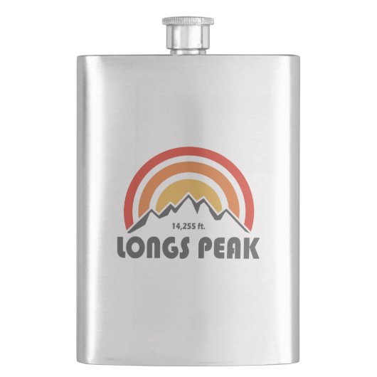 Longs Peak Flachmann (Vorderseite)